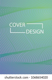 Simple Cover Design Simple Halftone Gradients Background. Future Cover Template. Vector Geometric Patterns. A4 size. Brochures, Flyers, Presentations, Leaflet, Magazine, Annual Report
