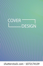 Simple Cover Design Simple Halftone Gradients Background. Future Cover Template. Vector Geometric Patterns. A4 size. Brochures, Flyers, Presentations, Leaflet, Magazine, Annual Report

