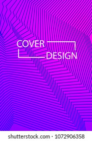 Simple Cover Design Simple Halftone Gradients Background. Future Cover Template. Vector Geometric Patterns. A4 size. Brochures, Flyers, Presentations, Leaflet, Magazine, Annual Report
