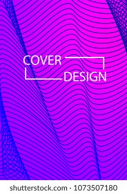 Simple Cover Design Simple Halftone Gradients Background. Future Cover Template. Vector Geometric Patterns. A4 size. Brochures, Flyers, Presentations, Leaflet, Magazine, Annual Report
