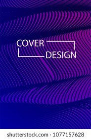 Simple Cover Design Simple Halftone Gradients Background. Future Cover Template. Vector Geometric Patterns. A4 size. Brochures, Flyers, Presentations, Leaflet, Magazine, Annual Report
