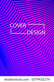 Simple Cover Design Simple Halftone Gradients Background. Future Cover Template. Vector Geometric Patterns. A4 size. Brochures, Flyers, Presentations, Leaflet, Magazine, Annual Report
