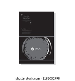 simple cover template. Halloween themed vector. suitable for banners, web, printing needs, decor, border, etc.