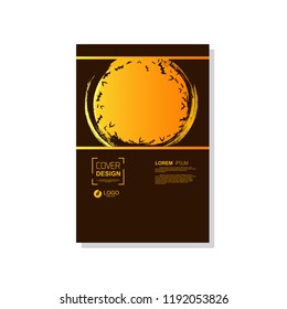 simple cover template. Halloween themed vector. suitable for banners, web, printing needs, decor, border, etc.