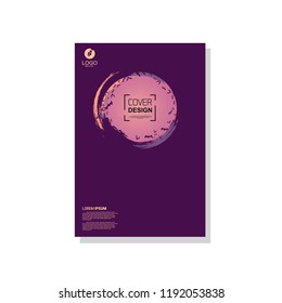 simple cover template. Halloween themed vector. suitable for banners, web, printing needs, decor, border, etc.