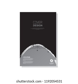 simple cover template. Halloween themed vector. suitable for banners, web, printing needs, decor, border, etc.