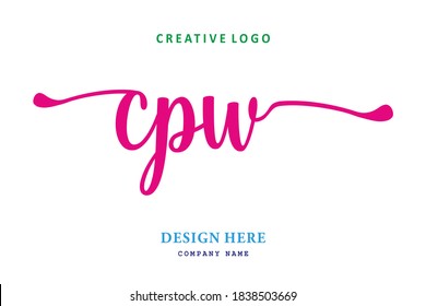 The simple CPW composition logo is easy to understand and authoritative