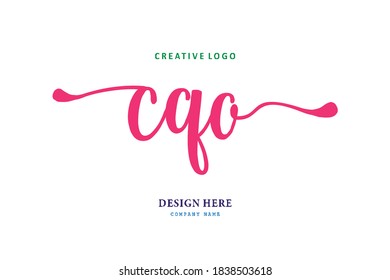 The simple CQO composition logo is easy to understand and authoritative