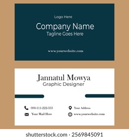 Simple and creative Business card design