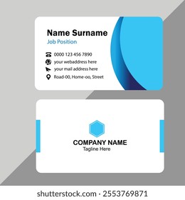 Simple and Creative Business Card Layout