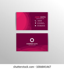 Simple creative business card and name card