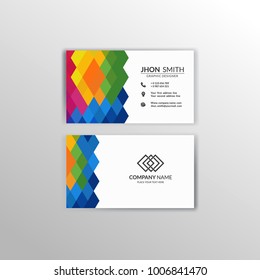 Simple creative business card and name card