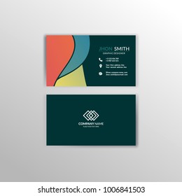 Simple creative business card and name card
