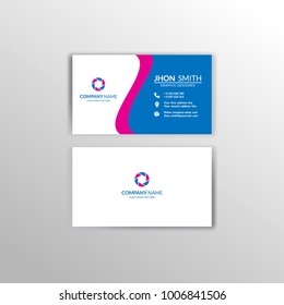 Simple creative business card and name card