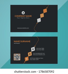 Simple and Creative Business card Template Two Sided