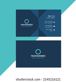 Simple And Creative Business Card Template Design