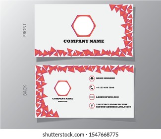 Simple and creative business cards, EPS 10