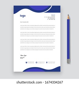 Plantillas simples de cabecera de letra de estilo Creative Business para el diseño del proyecto, ilustración vectorial.