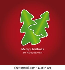 Simple and creative card on Merry Christmas