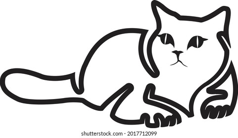 Simple and Creative Cat Logo Collection