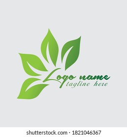 Simple, Creative and Clean Flower typography logo Design for Print, Digital, Banner, Icon, print T-Shirts, and Other Marketing Material Purpose  