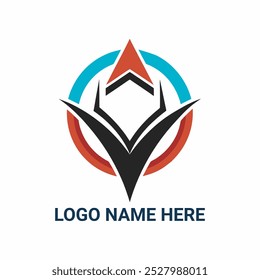 Simple creative and Clean Minimalist Company Logo Vector Design