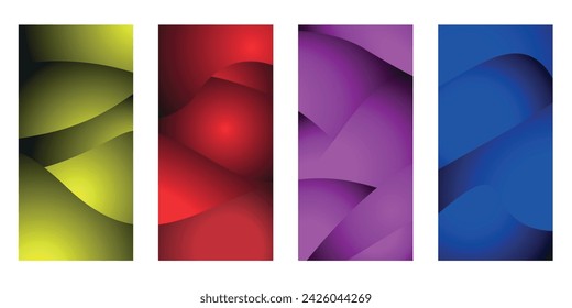 Simple creative colorful abstract cover, for background