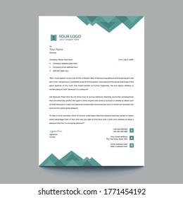 Sencillas, creativas, coloridas, minimalistas y modernas plantillas de diseño de membrete abstracta para su empresa y su proyecto.