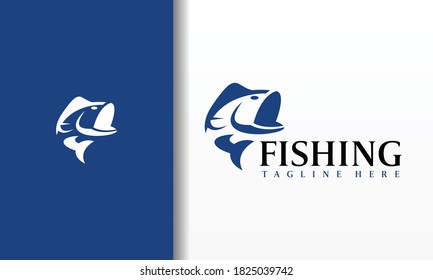 el sencillo logo de pesca creativa