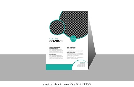 Simple and creative flyer design for medical purpose.