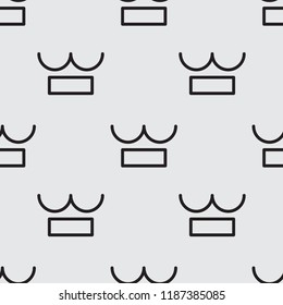 Simple Creative Geometric Abstract Seamless Pattern with Bricks. Endless Square Vector Background