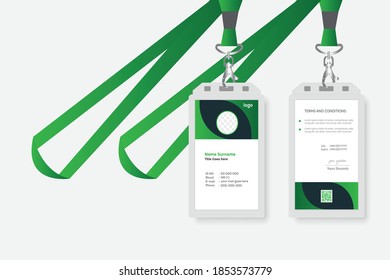  Simple and creative Id card template