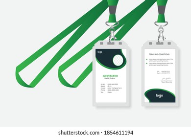  Simple and creative Id card template