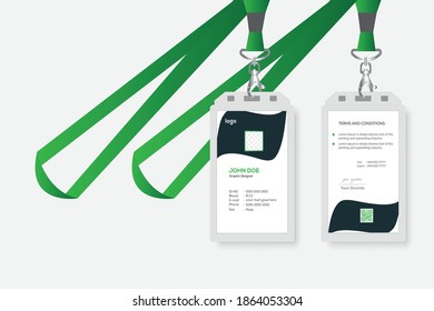  Simple and creative Id card template