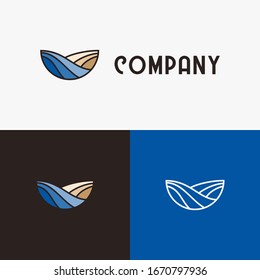Simple and creative logo design for company business that concerned with sea or beach