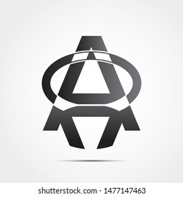 Simple and creative logo design "letter A". Beautiful and simple element.