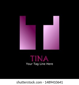 Simple and creative logo design "letter T". Beautiful and simple element.