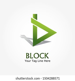 Simple and creative logo design "letter b". Minimalist logo design.