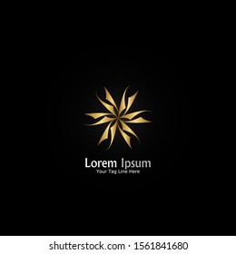 Simple and creative logo design "Stars and circle".
Abstract and minimalist logo design.