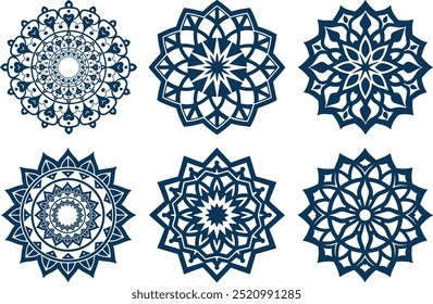 Simple creative mandala design vector style