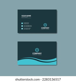 Diseño de diseño de plantilla de tarjeta de negocios moderno y creativo