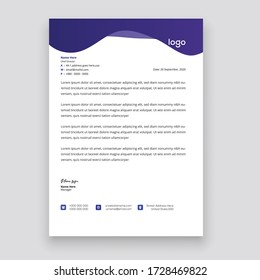 Plantillas de cabecera de letra sencillas y creativas para el diseño del proyecto, ilustración vectorial
