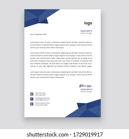Plantillas de cabecera de letra sencillas y creativas para el diseño del proyecto, ilustración vectorial
