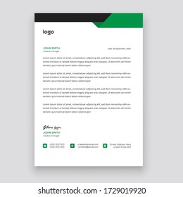 Plantillas de cabecera de letra sencillas y creativas para el diseño del proyecto, ilustración vectorial
