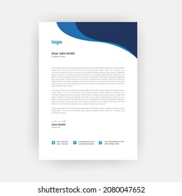 Einfache kreative, moderne Briefkopfvorlagen für Ihr Projektdesign, a4-Größen.