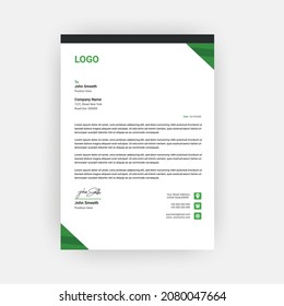 Simple creative modern letter head templates for your project design,a4 sizes.