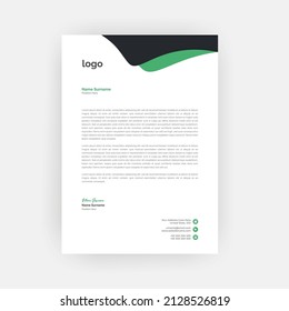 Plantillas de cabecera de letras sencillas y creativas para el diseño de su proyecto,a4 tamaños.