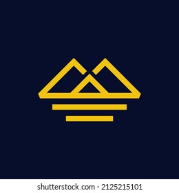 Simple and Creative Modern Mountain Logo Design Ideas
