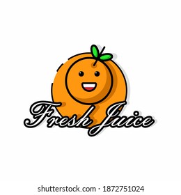 Simple and creative orange juice logo. Easy to edit with vector file. Can use for your business logo. Especially for juice logo.