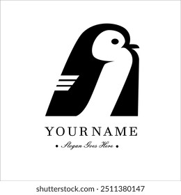 Simple Creative Penguin Logo Projeto animal por Gilang Dsgn 9